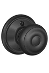 Schlage F170-GEO Georgian Non-turning One-sided Dummy Door Knob Matte Black. Fixed Price $19.49.