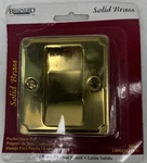 Brainerd Solid Brass Pocket Door Latch 50336 L00050G-PL-U (quality Since 1900. Fixed Price $10.99.