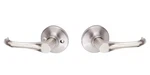 New Sure-loc Hardware Contemporary Series Helena Passage Door Lever Satin Nickel. Fixed Price $19.99.