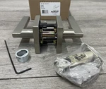 Kwikset 720HFLSQT Halifax Passage Door Lever, Square Rose - Satin Nickel *read*. Fixed Price $9.99.