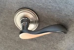 Baldwin 5455V.150.PRIV Wave Lever Satin Nickel W/rose. Fixed Price $75.00.