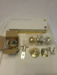 Yale 43612301 Cirrus Single Cylinder, Polished Brass Combo Set A1G. Fixed Price $30.00.