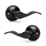 Knobwell 1 Pack Dummy Door Handle Lever - Set, Matte Black. Fixed Price $46.99.