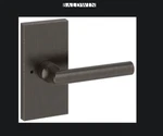Baldwin Tube Privacy Door Lever Set - Venetian Bronze PV.TUB.CFR112. Fixed Price $54.99.