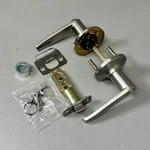 Kwikset Safe Lock Winston Privacy Levers Satin Nickel SL4000WI 9SL40000-014. Fixed Price $17.92.
