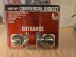 Tell Satin Stainless Steel Entry Door Knob CL100053 737874298102. Fixed Price $24.99.