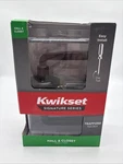 Kwikset Trafford Matte Black Reversible Round Straight Hall/closet Door Handle. Fixed Price $18.75.