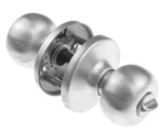 2X Weiser Fairfax Satin Chrome Privacy Set Bathroom Bedroom Door Knob Handle New. Fixed Price $19.95.