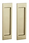 Baldwin PD005.PS Santa Monica Style Pocket Door Passage Trim Pair From The Estat. Fixed Price $142.99.