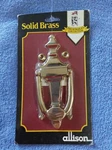 Allison "the Kingsley Collection" #493 Solid Brass French Style Door Knocker. Fixed Price $11.00.