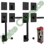 *2-SETS* Kwikset Prava Hs Handleset Single Cylinder Matte Black 98180-047. Fixed Price $239.99.