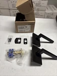 Emtek 8112US10B Modern Rectangular Single Cylinder Keyed Entry Set Read. Fixed Price $123.00.