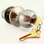 Schlage Corona Satin Stainless Steel Keyed Entry J54CNA630 Style & Value. Fixed Price $18.99.