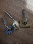 Signature Hardware 552057AB Solid Brass Lh Interior Door Set Antique. Fixed Price $109.85.