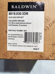 Baldwin 5015.030.IDM Half Dummy Knob Solid Brass Door Polished. Fixed Price $38.88.