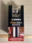 Damaged Box - Brinks Tuscan Bronze Locking Door Knob. Fixed Price $13.39.