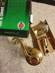 Ultra Hardware Lever Passage Hall & Closet Polished Brass New In Box. Fixed Price $13.95.
