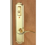 Solid Brass Mortise Entry Door Lock Lever Handle With Alarm Renovators Supply. Fixed Price $318.99.
