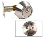 Dead Bolt Single Cylinder Polished Door Lock With 3 Keys Home Gate Us Ship. Fixed Price $10.99.