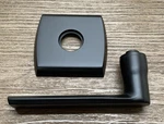 Baldwin 5485V190PASS Passage Door Lever Set W/ R026 Rose - Satin Black. Fixed Price $224.99.