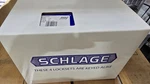 (4 Pack) Schlage F51 ACC613 Entry Lockset - Keyed Alike Oil Rubbed Bronze. Fixed Price $50.00.