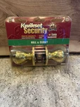 Kwikset Security Hall And Closet Interior Doorknob: New. Fixed Price $24.99.