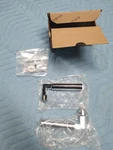 Baldwin Pair Minus Roses (levers Only) Polished Chrome - L029.260.MR. Fixed Price $80.00.