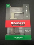 Kwikset 720SAL15 Singapore Passage Lever Satin Nickel Hall Closet. Fixed Price $25.00.