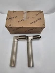2PC Baldwin L021 Lifetime Satin Nickel Door Levers. Fixed Price $166.31.