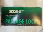 Ezset BP-501TZ-RY-US15 Satin Nickel Passage Lever No Locking. Fixed Price $29.99.