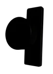 Emtek 5507US19 Double Dummy Round Passage Stretto Door Knobset - Matte Black. Fixed Price $86.00.