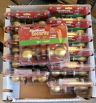 Case Lot 12 Kwikset Polo Hall/closet Passage Non Locking Door Knob Antique Brass. Fixed Price $124.99.
