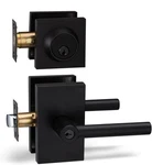 Berlin Modisch Entry Lever Door Handle Single Cylinder Deadbolt Lock Key. Fixed Price $26.00.