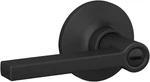 Straight Lever With Round Trim Bedroom Bathroom Door Handle, Matte Black Fin. Fixed Price $33.18.