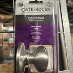 Gatehouse Dummy Inactive Satin Nickel Doorknob. Fixed Price $12.00.