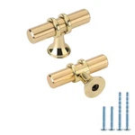Rergy Cabinet Handles Drawer Pulls Knobs, 10PACK Gold Single Hole, Kitche.... Fixed Price $29.70.
