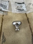 Baldwin Classic Knobs 1.25 Solid Brass 4706-150 Satin Nickel Finish Nos. Fixed Price $36.00.
