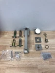 Emtek 4820ROUUS15 Baden Single Cylinder Keyed Entry Handleset - Satin Nickel. Fixed Price $252.99.