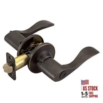 Springdale Keyed Entry Exterior Door - Locking Oil Rubbed Bronze. Fixed Price $57.10.