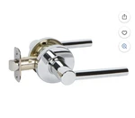 Designers Impressions Kain Contemporary Polished Chrome Passage Euro D.... Fixed Price $29.99.