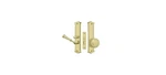 Deltana Storm Door Latch 1-1/2" Backset Polished Brass Mortise. Fixed Price $125.48.