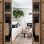 Newbang Exterior Double Door Lever Handleset,solid Lock (keye.... Fixed Price $252.67.
