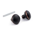 Newliplace Vintage Style Door Knob Set With 1 Pack, Oil Rubbed Bronze. Fixed Price $14.76.