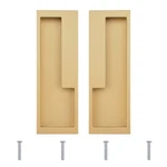 Morobor Zinc Alloy Flush Pull Handles, 2PCS Embedded Sliding Door With.... Fixed Price $26.99.