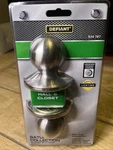 Defiant Hall & Closet Saturn Collection 534-767 Stainless Steel Finish Door Knob. Fixed Price $9.00.