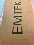 Emtek 462121US19 San Carlos Double Cylinder Entry Handleset - Black. Fixed Price $365.99.