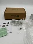 Nostalgic Warehouse Classic Rosette Crystal Knob Bright Chrome Double Dummy. Fixed Price $89.99.