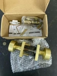 Mega Handles / Suana Privacy Door Knob Brass. Fixed Price $41.39.