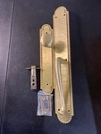 Signature Hardware 441580 Marconi Brass Dummy Door Handleset With Interior Knob. Fixed Price $90.99.