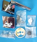 Kwikset 971LSL SQT26 Lisbon Single Cylinder Interior Pack, Polished Chrome. Fixed Price $14.87.